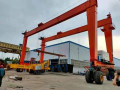 How Kevino Does Test Running on Rubber Tire Gantry Crane?